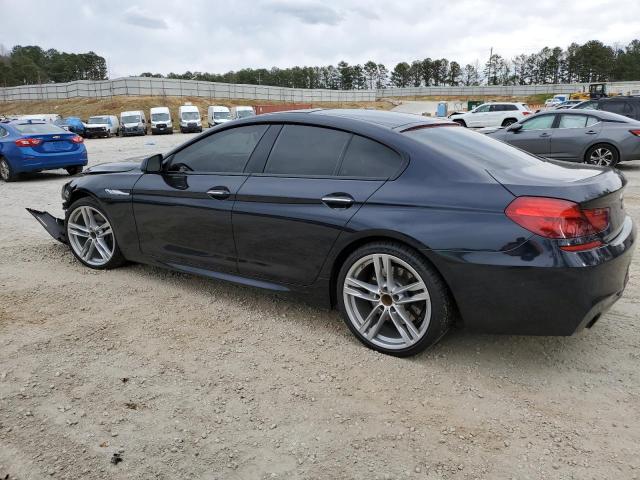 WBA6A0C58FD318591 - 2015 BMW 640 I GRAN COUPE BLACK photo 2