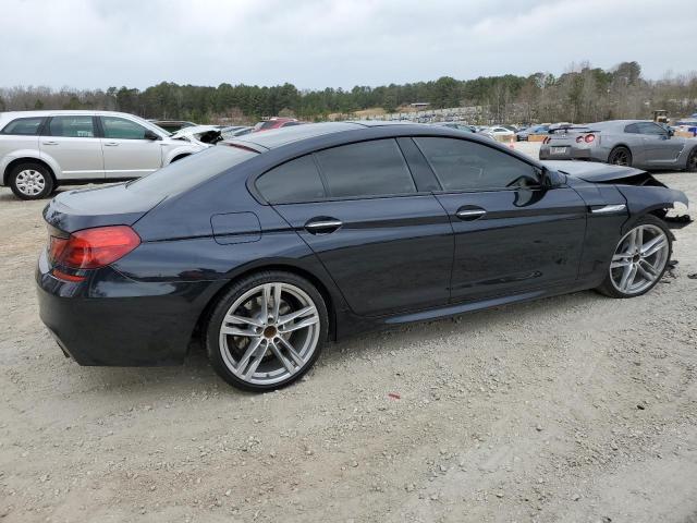 WBA6A0C58FD318591 - 2015 BMW 640 I GRAN COUPE BLACK photo 3