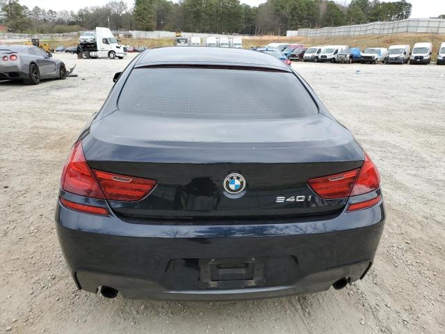 WBA6A0C58FD318591 - 2015 BMW 640 I GRAN COUPE BLACK photo 6