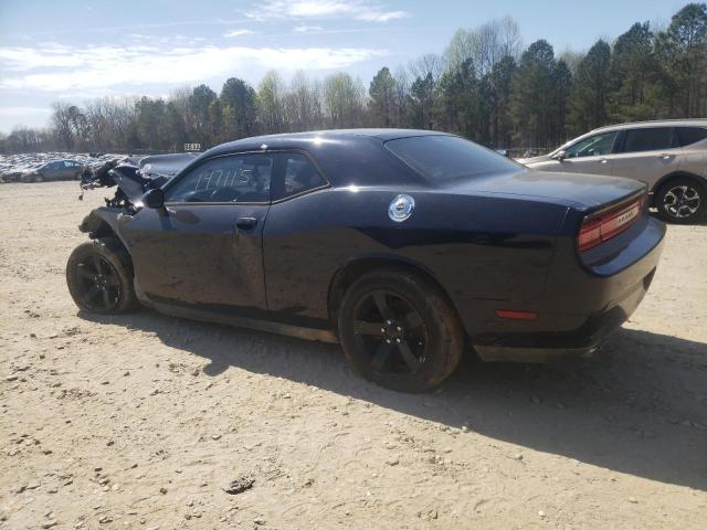 2B3CJ4DG3BH565805 - 2011 DODGE CHALLENGER BLACK photo 2