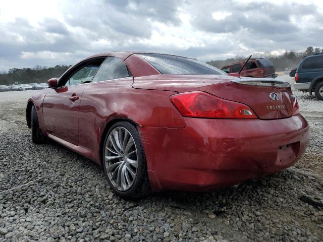 JN1CV6FE0EM901392 - 2014 INFINITI Q60 BASE BURGUNDY photo 2