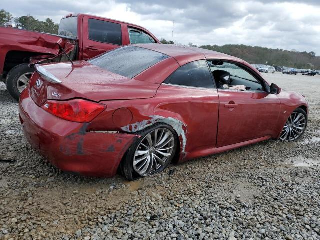 JN1CV6FE0EM901392 - 2014 INFINITI Q60 BASE BURGUNDY photo 3