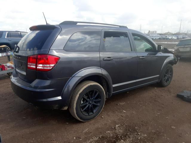 3C4PDCAB2LT280564 - 2020 DODGE JOURNEY SE GRAY photo 3