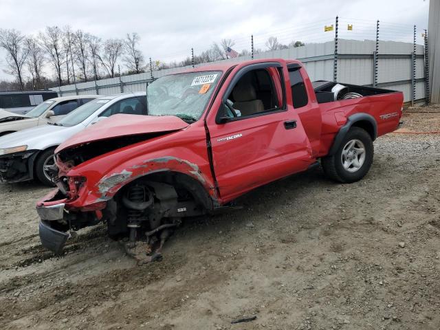 5TESN92N54Z454645 - 2004 TOYOTA TACOMA XTRACAB PRERUNNER RED photo 1