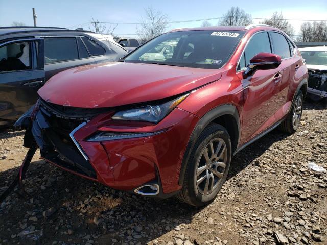 JTJBARBZ9F2002197 - 2015 LEXUS NX 200T RED photo 1