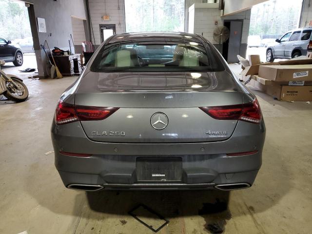 WDD5J4HB4LN073448 - 2020 MERCEDES-BENZ CLA 250 4MATIC GRAY photo 6