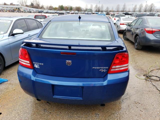 1B3CC5FV0AN134422 - 2010 DODGE AVENGER R/T BLUE photo 6