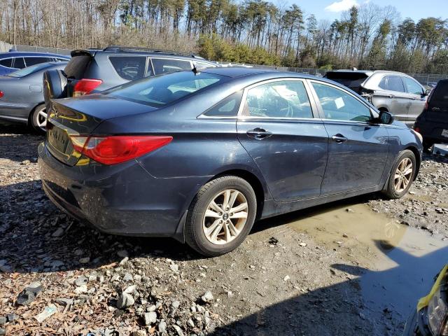 5NPEB4AC8DH547476 - 2013 HYUNDAI SONATA GLS BLACK photo 3