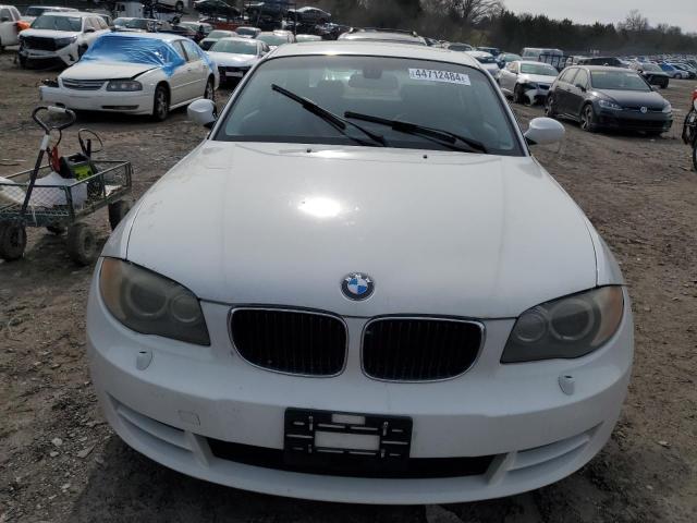 WBAUP73558VF06161 - 2008 BMW 128 I WHITE photo 5