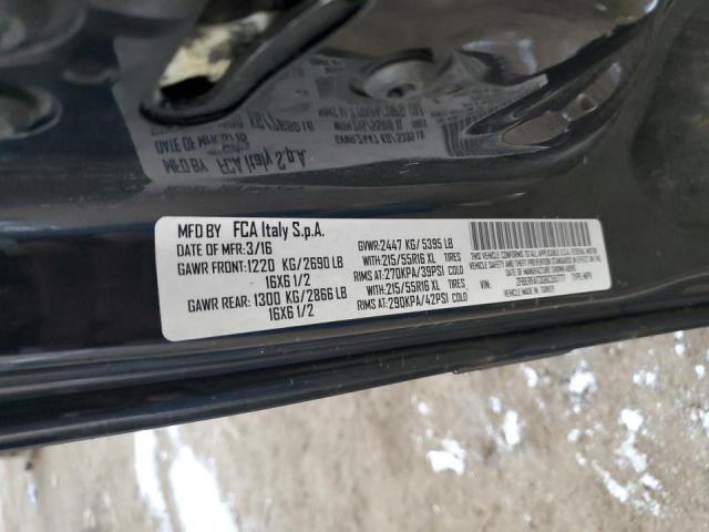 ZFBERFAT3G6C55777 - 2016 RAM PROMASTER BLACK photo 13