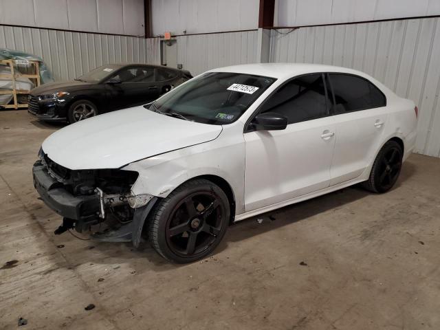 3VW2K7AJ1EM240825 - 2014 VOLKSWAGEN JETTA BASE 白色 照片 1