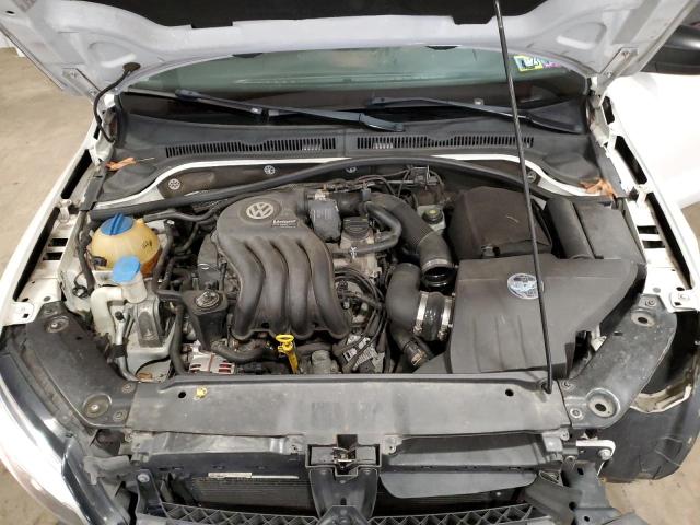 3VW2K7AJ1EM240825 - 2014 VOLKSWAGEN JETTA BASE 白色 照片 11