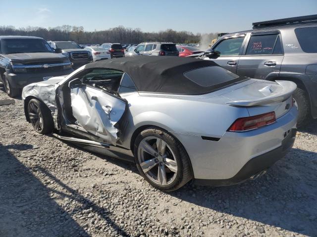 2G1FL3DP4F9800530 - 2015 CHEVROLET CAMARO ZL1 SILVER photo 2