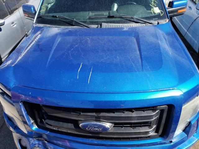 1FTFW1ETXDFB70922 - 2013 FORD F150 SUPERCREW BLUE photo 11