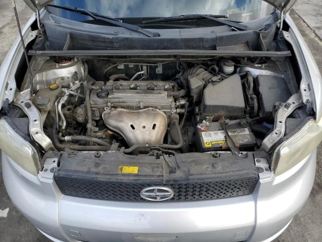 JTLKE50E481041017 - 2008 TOYOTA SCION XB SILVER photo 11