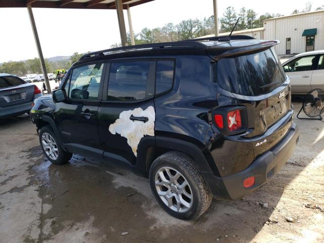 ZACCJBBT4GPE26145 - 2016 JEEP RENEGADE LATITUDE BLACK photo 2