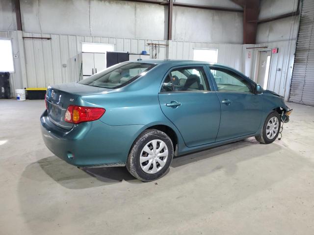 2T1BU4EE4AC414222 - 2010 TOYOTA COROLLA BASE TEAL photo 3