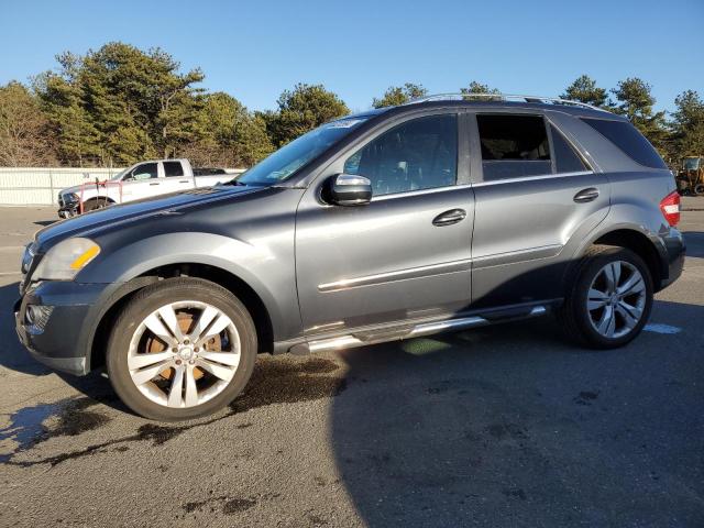 4JGBB8GB1AA608013 - 2010 MERCEDES-BENZ ML 350 4MATIC GRAY photo 1