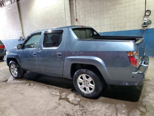 2HJYK16517H539833 - 2007 HONDA RIDGELINE RTL BLUE photo 2