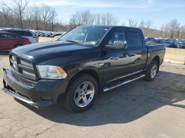 1D7RV1CTXBS583579 - 2011 DODGE RAM 1500 BLACK photo 1