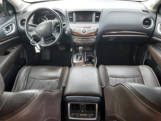 5N1AL0MM5DC339264 - 2013 INFINITI JX35 GRAY photo 8