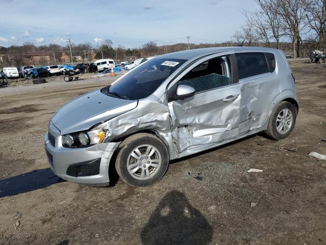 1G1JC6SH8E4160878 - 2014 CHEVROLET SONIC LT SILVER photo 1