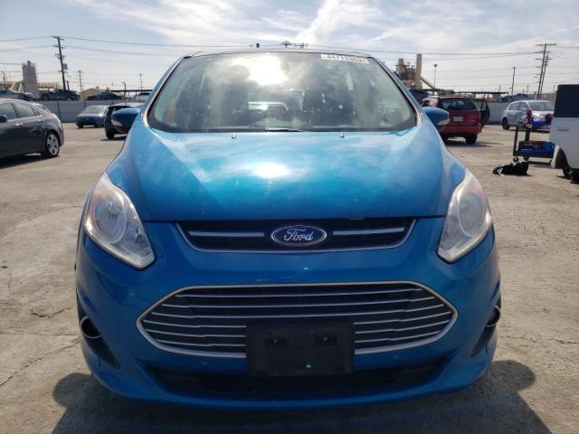 1FADP5CU2FL123787 - 2015 FORD C-MAX PREMIUM SEL BLUE photo 5