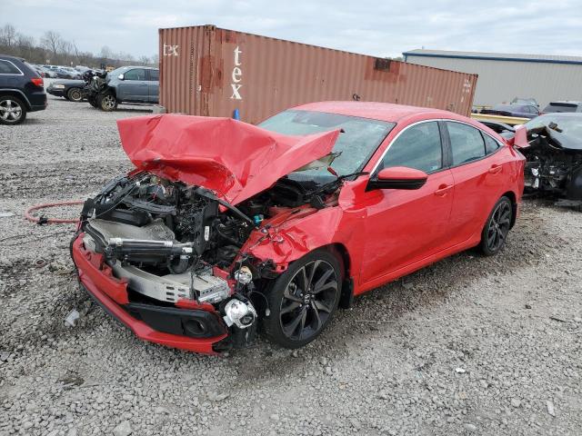 2HGFC2F85LH590188 - 2020 HONDA CIVIC SPORT RED photo 1