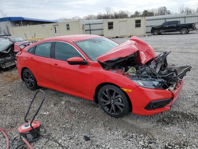 2HGFC2F85LH590188 - 2020 HONDA CIVIC SPORT RED photo 4