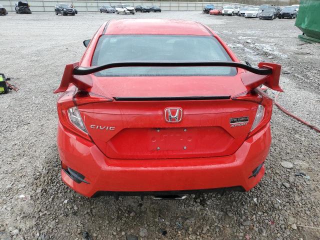 2HGFC2F85LH590188 - 2020 HONDA CIVIC SPORT RED photo 6