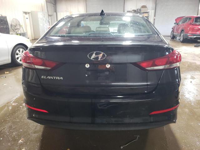 KMHD84LF7HU425894 - 2017 HYUNDAI ELANTRA SE BLACK photo 6