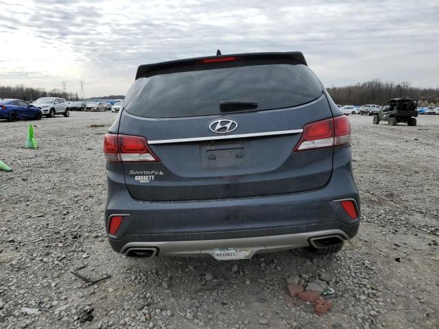 KM8SM4HF0JU258084 - 2018 HYUNDAI SANTA FE SE BLUE photo 6