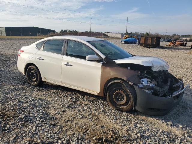 3N1AB7AP5FY299764 - 2015 NISSAN SENTRA S WHITE photo 4