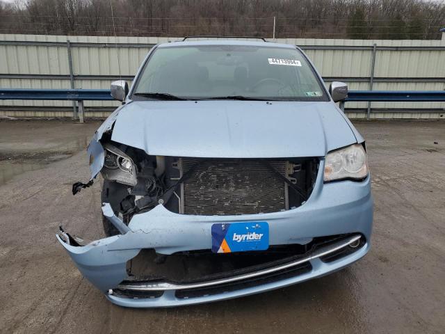 2C4RC1CG7DR589511 - 2013 CHRYSLER TOWN & COU TOURING L BLUE photo 5