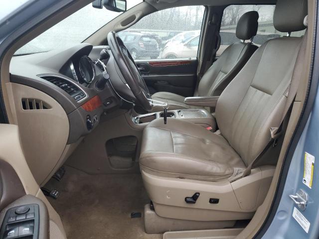 2C4RC1CG7DR589511 - 2013 CHRYSLER TOWN & COU TOURING L BLUE photo 7