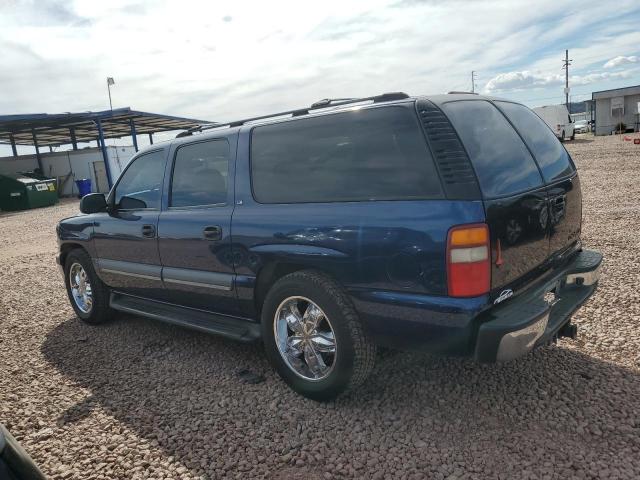 3GNEC16T22G334380 - 2002 CHEVROLET SUBURBAN C1500 BLUE photo 2