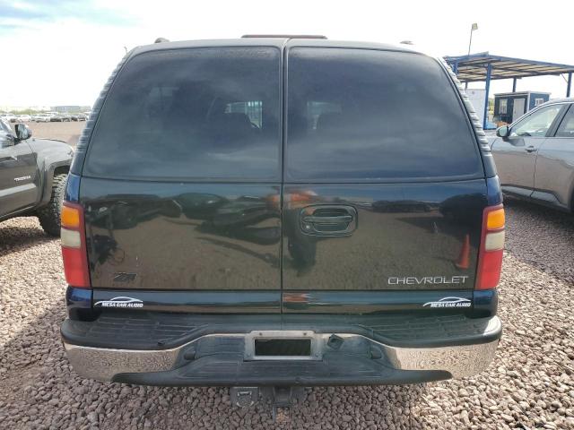 3GNEC16T22G334380 - 2002 CHEVROLET SUBURBAN C1500 BLUE photo 6