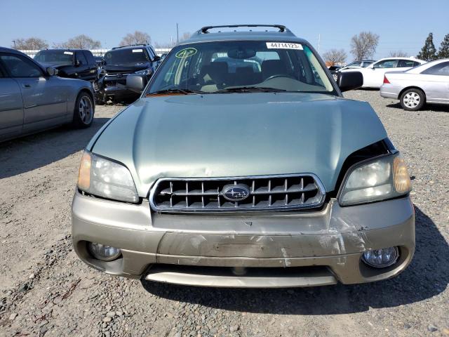 4S3BH675737625383 - 2003 SUBARU LEGACY OUTBACK AWP 绿色 照片 5
