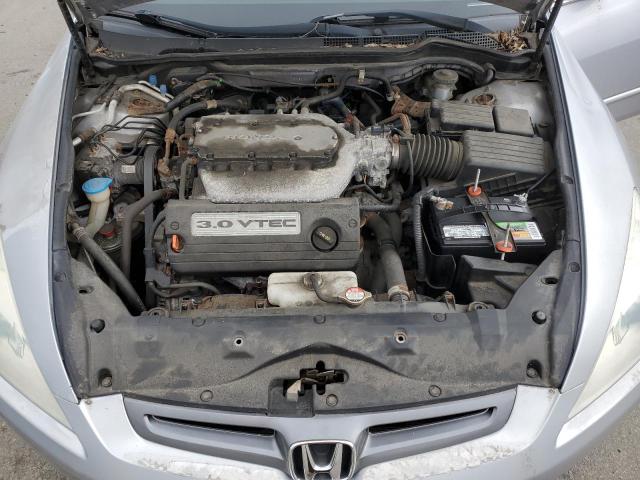 1HGCM66374A080842 - 2004 HONDA ACCORD LX SILVER photo 11