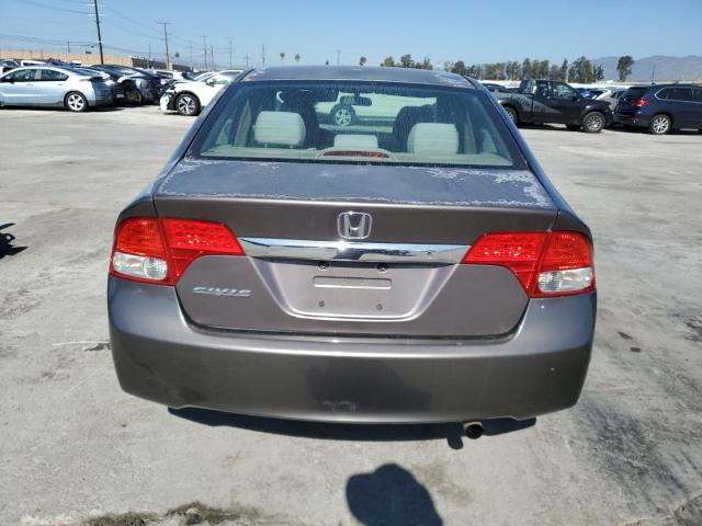 2HGFA1F54AH528803 - 2010 HONDA CIVIC LX GRAY photo 6