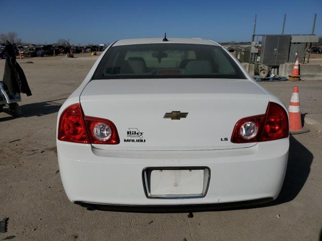 1G1ZG57B49F205279 - 2009 CHEVROLET MALIBU LS WHITE photo 6