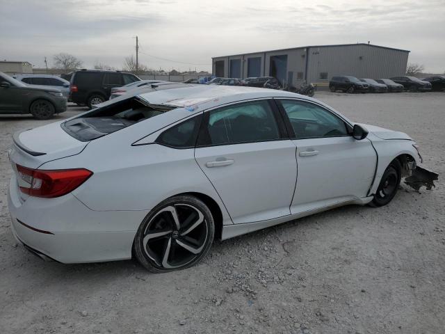 1HGCV1F35NA119137 - 2022 HONDA ACCORD SPORT WHITE photo 3