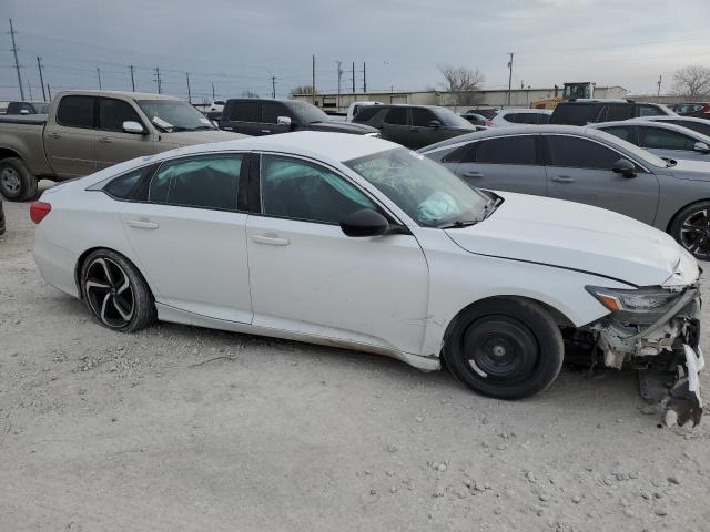 1HGCV1F35NA119137 - 2022 HONDA ACCORD SPORT WHITE photo 4