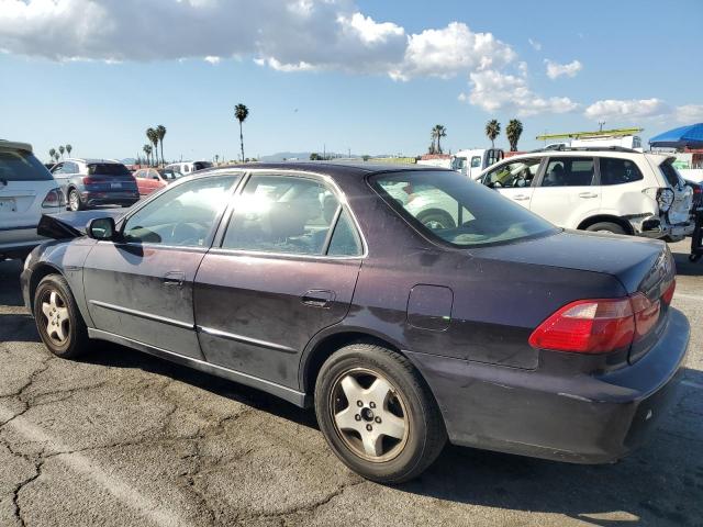 1HGCG1650XA019994 - 1999 HONDA ACCORD EX PURPLE photo 2