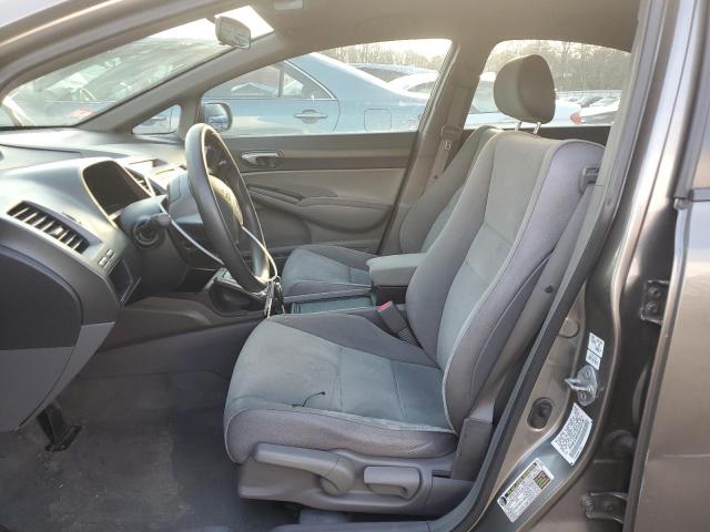 2HGFA16518H313728 - 2008 HONDA CIVIC LX SILVER photo 7