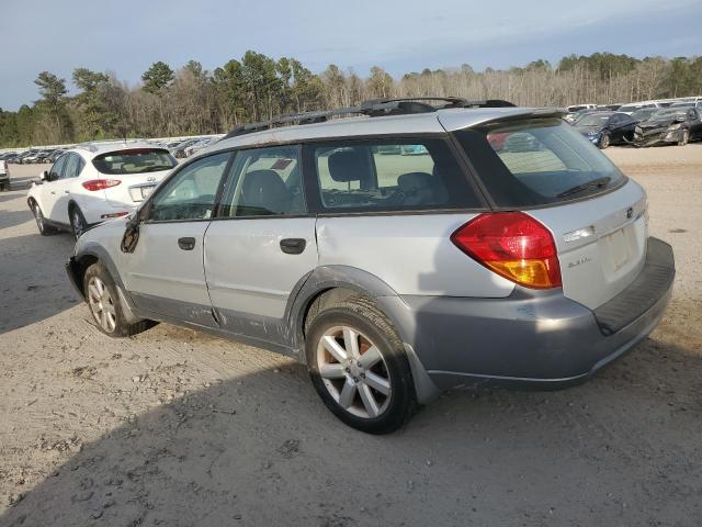 4S4BP61C877300527 - 2007 SUBARU OUTBACK OUTBACK 2.5I SILVER photo 2