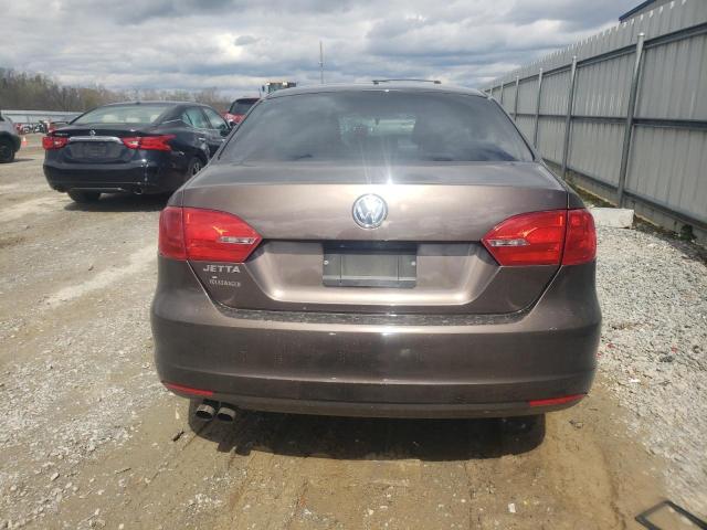 3VW2K7AJ1CM307355 - 2012 VOLKSWAGEN JETTA BASE 棕色 照片 6