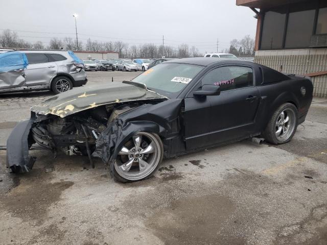 1ZVHT82H285113374 - 2008 FORD MUSTANG GT BLACK photo 1
