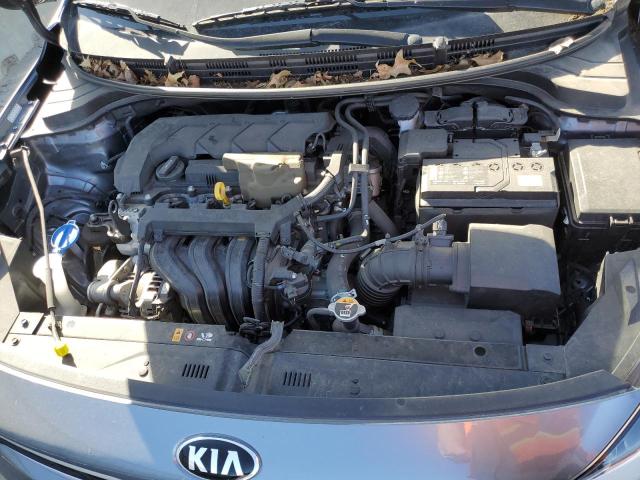 3KPA24AD2LE303221 - 2020 KIA RIO LX GRAY photo 11