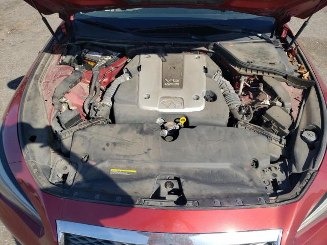 JN1BV7AP6FM335637 - 2015 INFINITI Q50 BASE RED photo 11